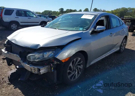 2016 Honda Civic Ex z USA, uszkodzony, nr VIN 19XFC2F74GE201080